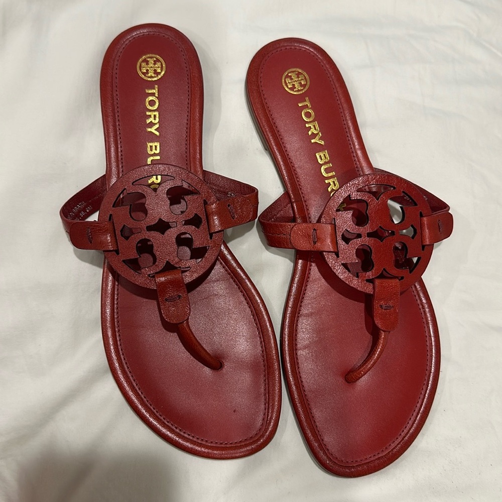 Tory Burch Miller sandals-red!
